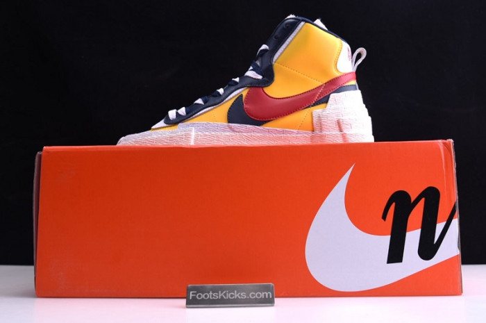 sacai x blazer mid