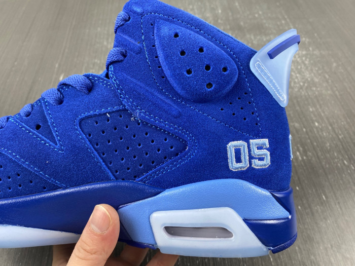 air jordan 6 unc tar heels six championships pe