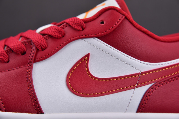 air jordan 1 low cardinal red 553558-607