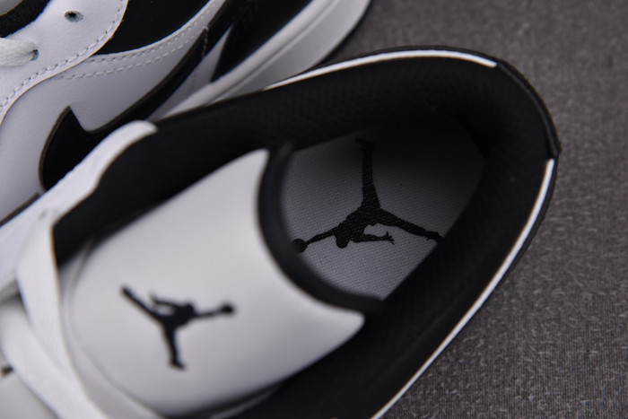 air jordan 1 low white black 553558-132