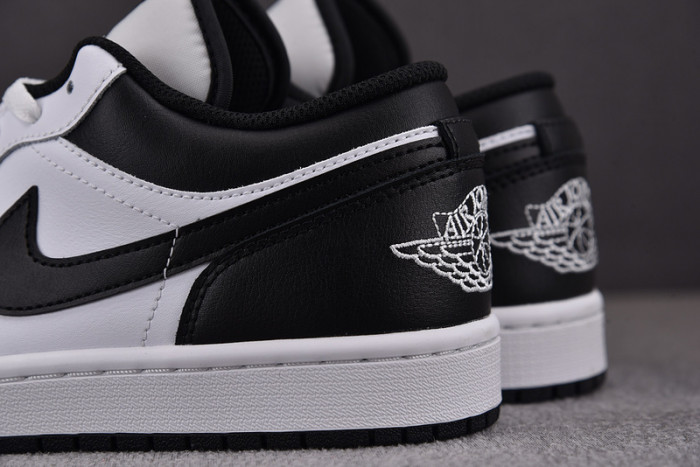 air jordan 1 low white black 553558-132