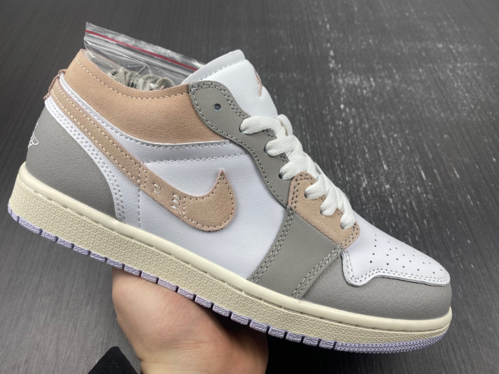 air jordan 1 low se craft inside out tech grey dn1635-002
