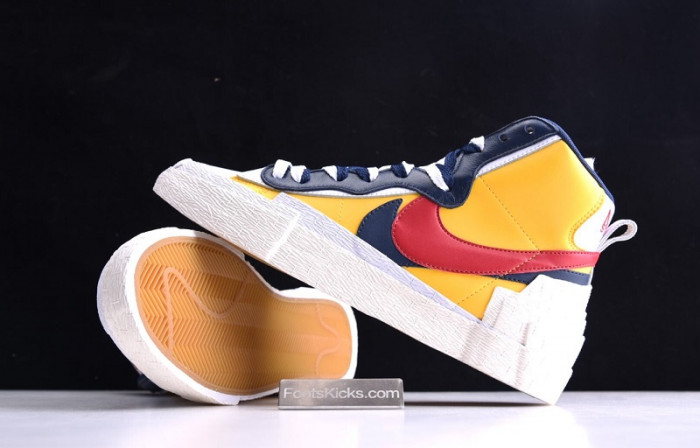 sacai x blazer mid