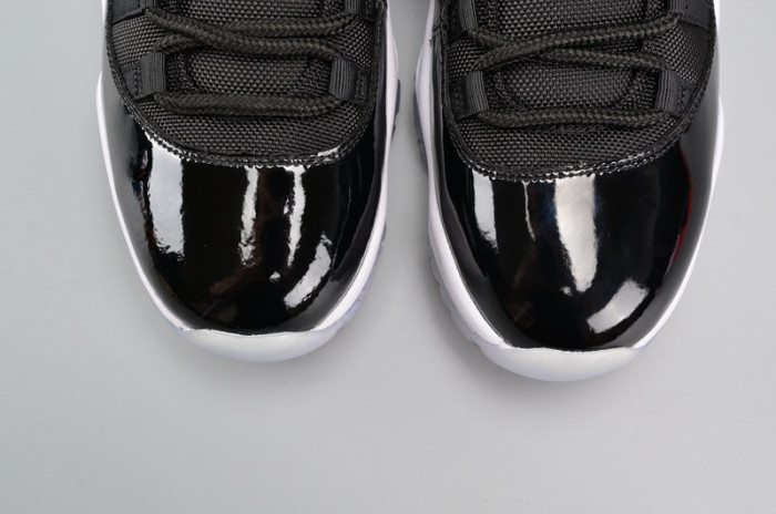 air jordan 11 retro low "infrared 23" black mens 528895-023