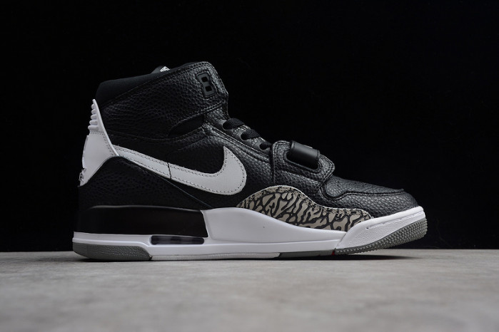 jordan legacy 312 black white av3922-001