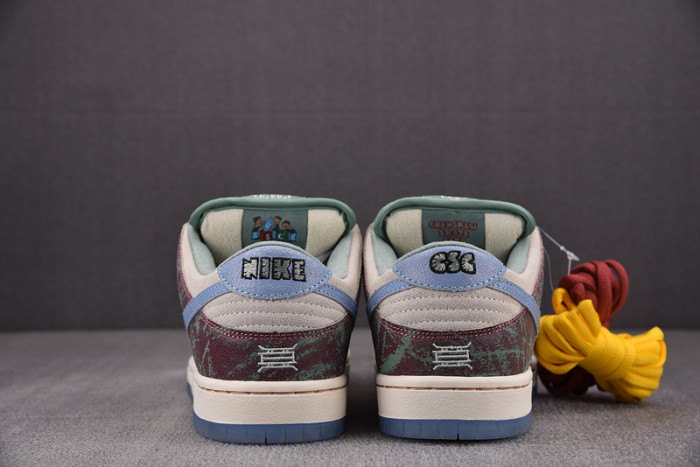 crenshaw skate club x nike sb dunk low fn4193-100