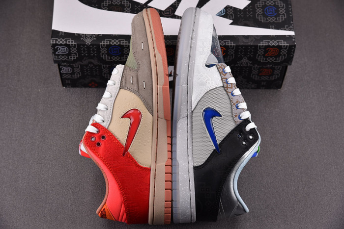 nike dunk low sp what the clot fn0316-999