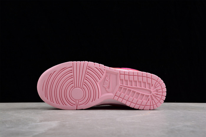 nike dunk low triple pink dh9756-600