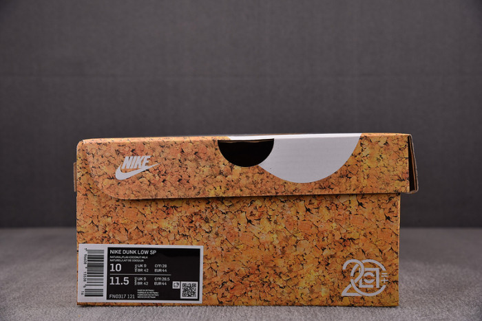 nike dunk low sp clot cork fn0317-121