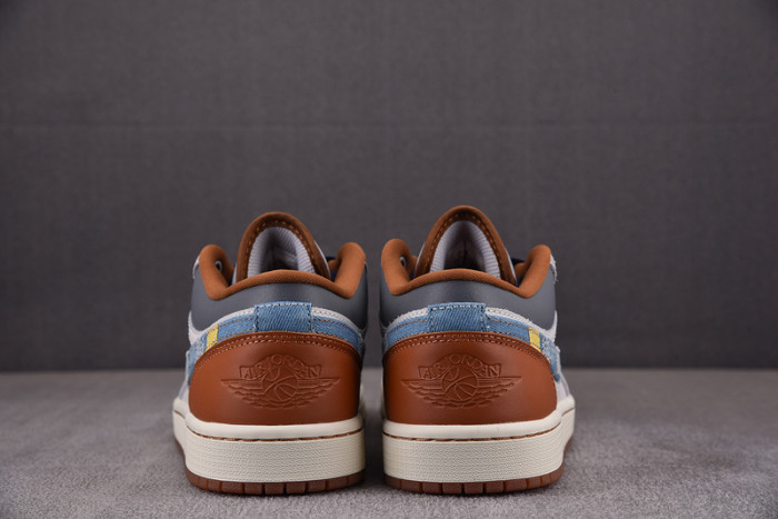 air jordan 1 low se phantom repaired denim fz5042-041