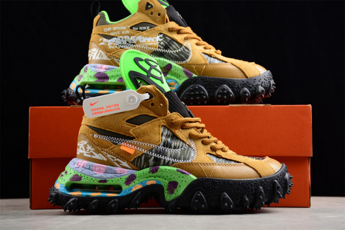 nike air terra forma off-white wheat green dq1615-700
