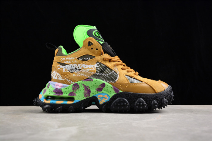 nike air terra forma off-white wheat green dq1615-700