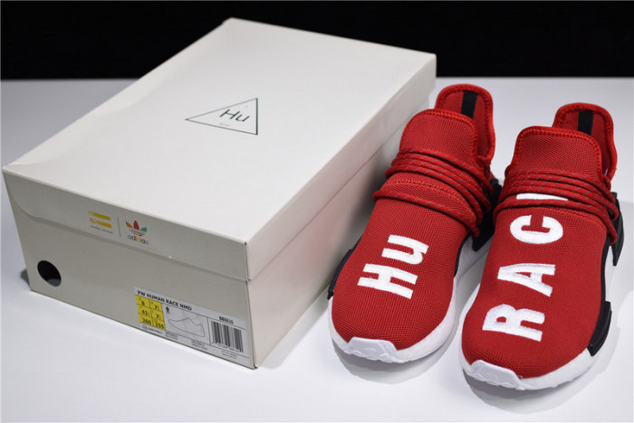 pw human race nmd "pharrell" red bb0616