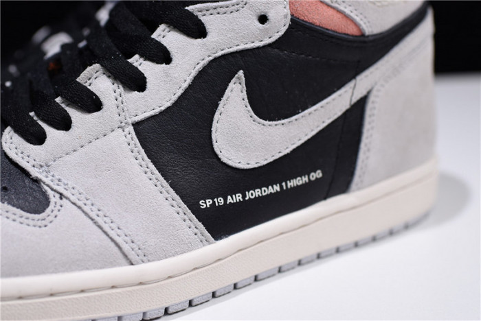 air jordan 1 neutral grey hyper crimson 555088-018