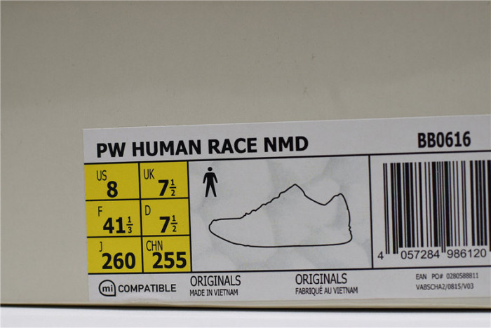 pw human race nmd "pharrell" red bb0616
