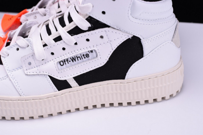 OFW 3.0 Low Sneaker (Black & White) OMIA065S188000161001