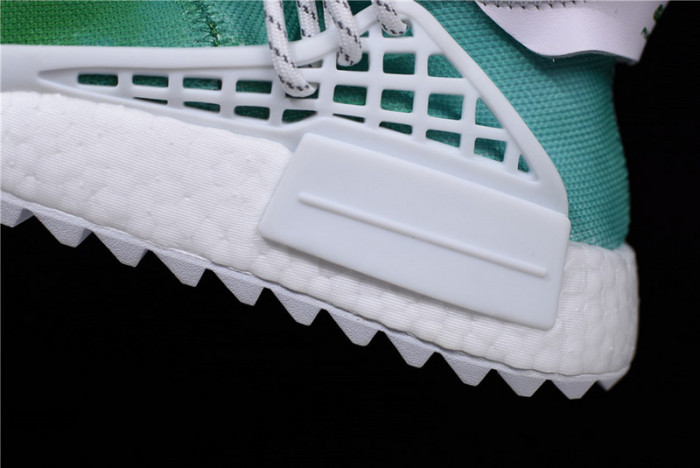 pharrell x nmd hu holi nmd mc "youth" green/white f99760