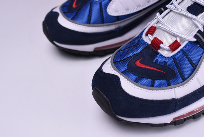 nike air max 98 “gundam” white/university red 640744-100