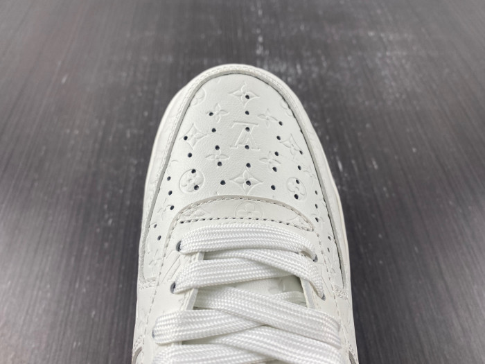 nike low air force 1 x white red