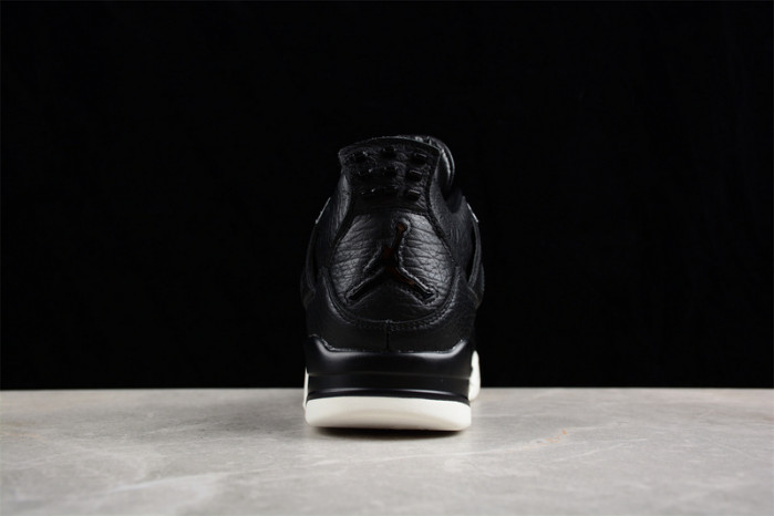 air jordan 4 retro pony hair black 819139-010