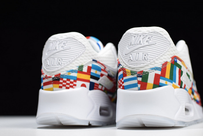 nike air max 90 nic qs "international flag pack" a05119 100