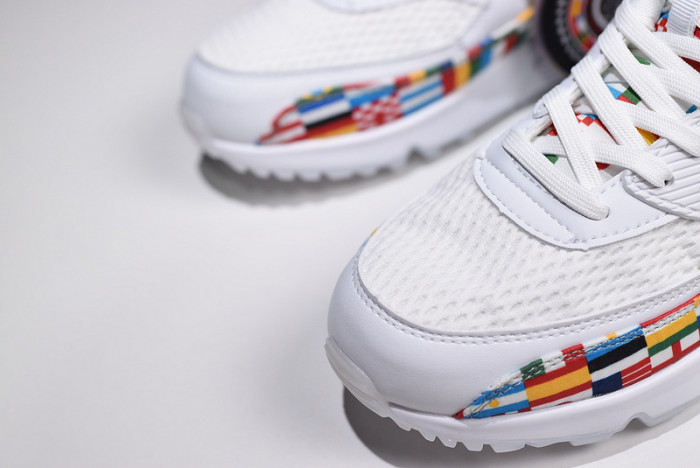 nike air max 90 nic qs "international flag pack" a05119 100