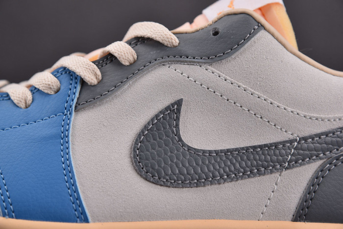 air jordan 1 low vintage unc grey dz5376-469