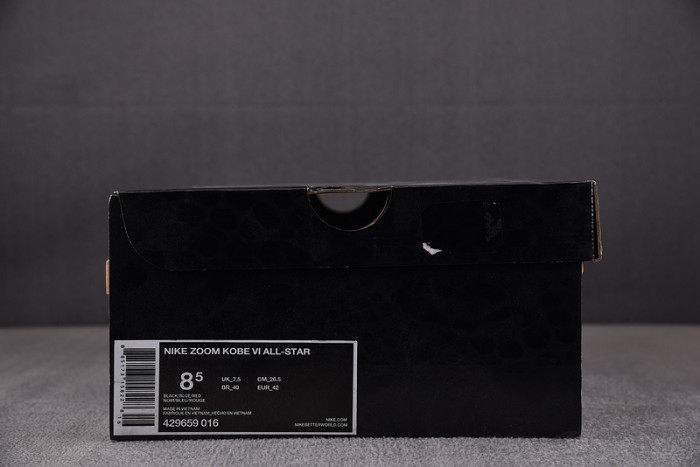 nike kobe 6 dark knight 429659-016