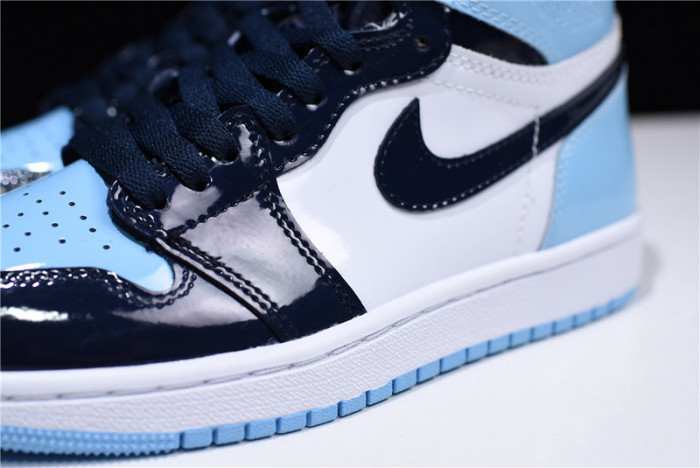 air jordan 1 unc patent leather cd0461-401