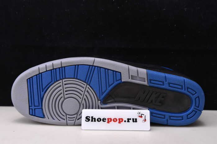 air jordan 2 retro low sp ofw black blue dj4375-004