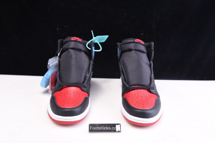 air jordan 1 unc to chicago cd0461-046