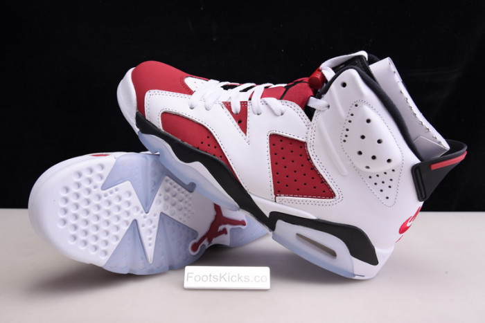 air jordan 6 retro "carmine" (2021)ct8529-106