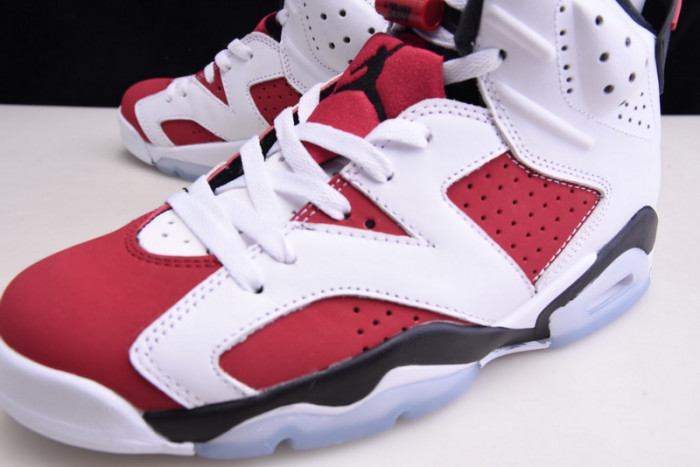air jordan 6 retro "carmine" (2021)ct8529-106