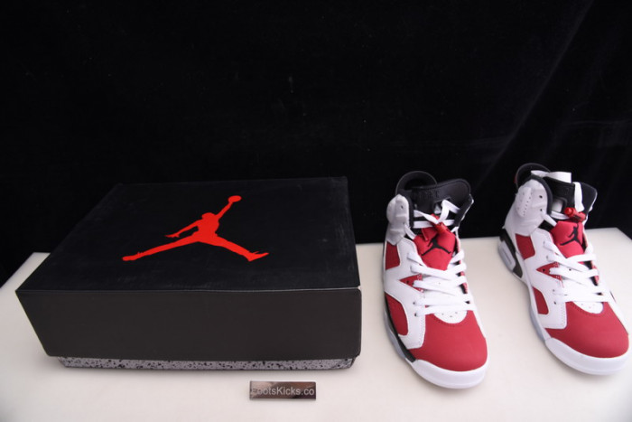 air jordan 6 retro "carmine" (2021)ct8529-106
