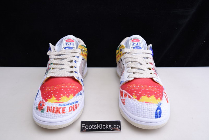nike dunk low sp city market da6125-900