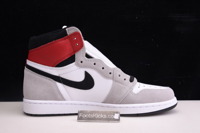 air jordan 1 retro high light smoke grey 555088-126