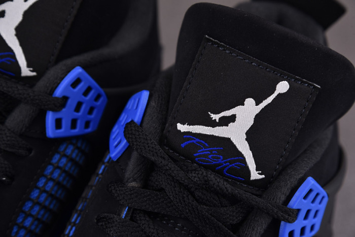 air jordan 4 black and bule ct8527-018