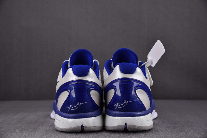 nike zoom kobe vi protro 6 white royal black 436311-100