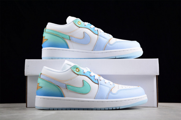 air jordan 1 low se emerald rise fn8899-131
