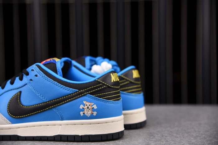 instant skateboards x nike sb dunk low cz5128-400