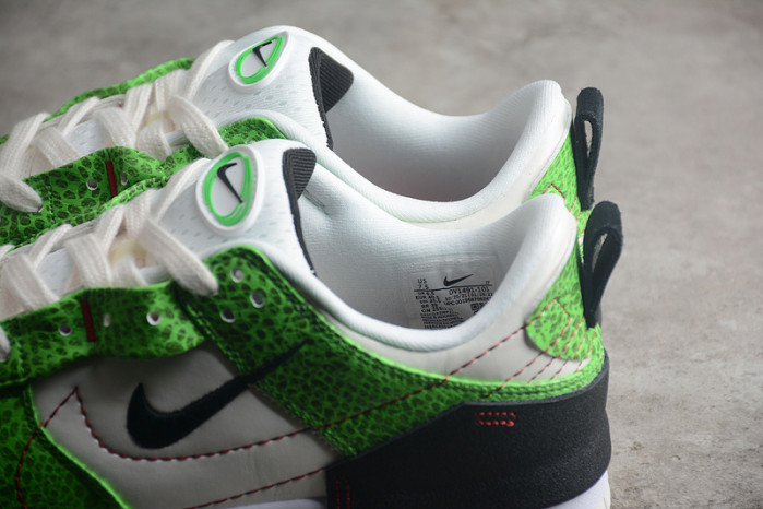 nike dunk low disrupt 2 just do it snakeskin green dv1491-101