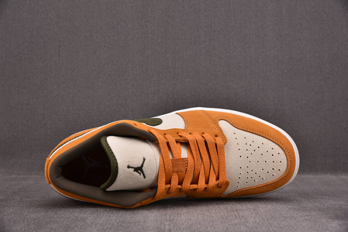 air jordan 1 low se light curry dh6931-102