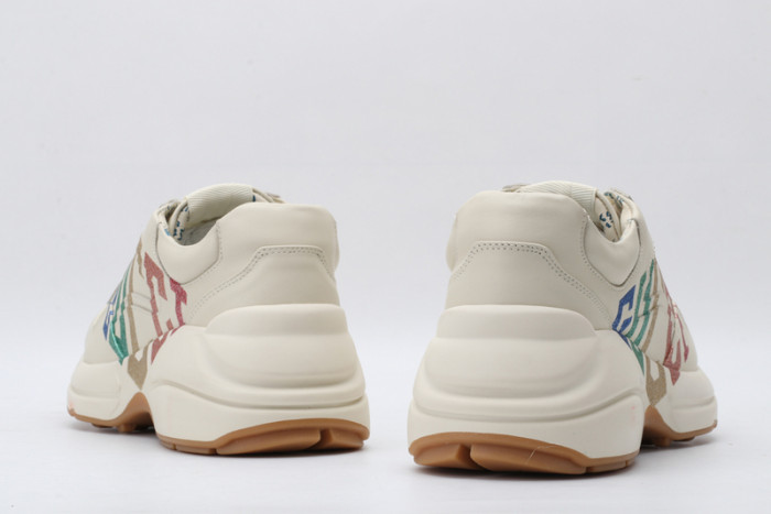 g*u*i rhyton vintage trainer sneaker 500876 drw00 9522