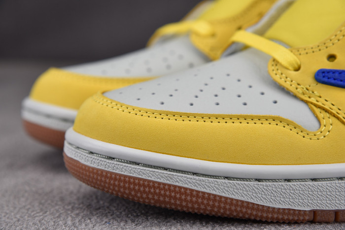 travis scott air jordan 1 low og canary dz4137-700