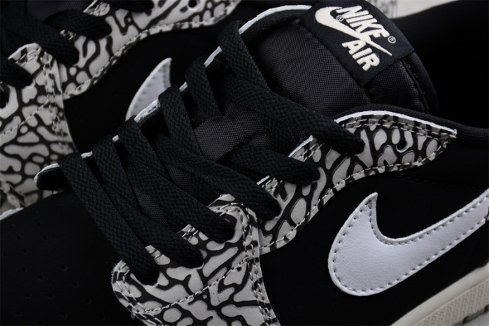 air jordan 1 retro low og black cement cz0790-001