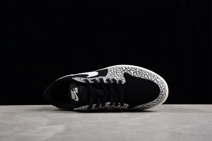 air jordan 1 retro low og black cement cz0790-001
