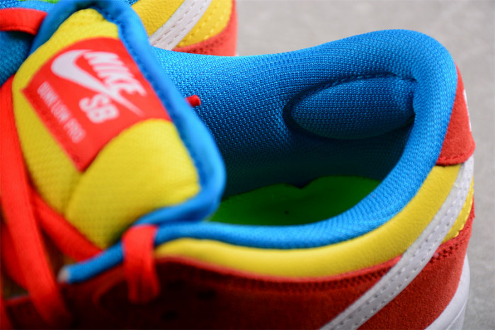 nike sb dunk low bart simpson bq6817-602