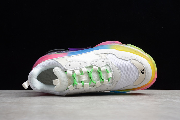 triples trainer clear sole sneakers 3000005