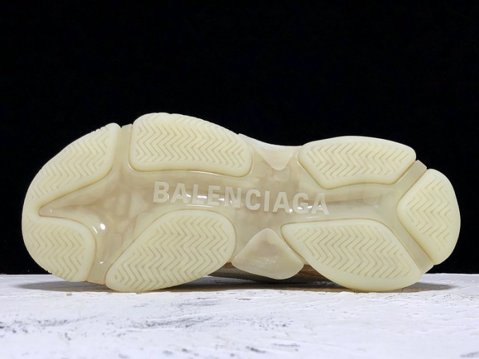 triples trainer clear sole sneakers 3000015