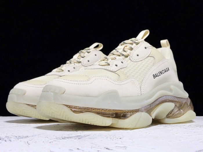 triples trainer clear sole sneakers 3000015